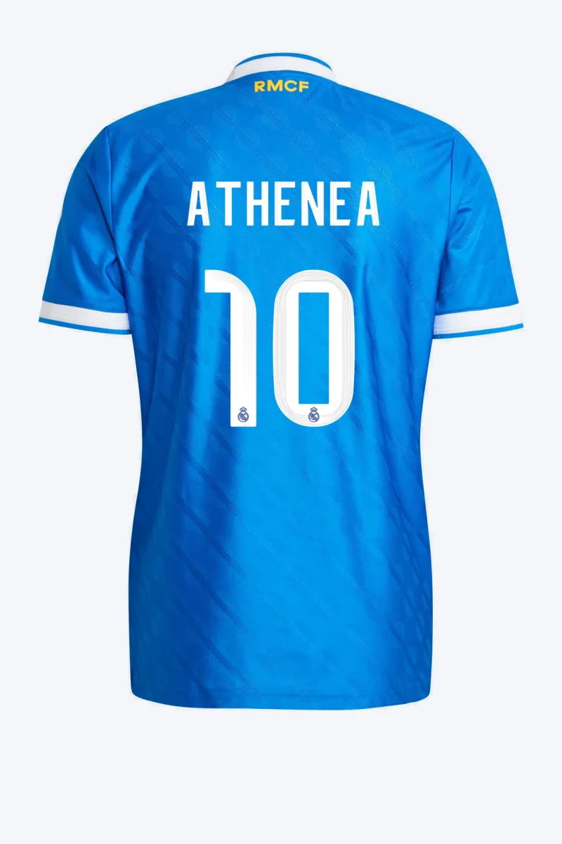 Athenea 10 Voetbalshirt - Real Madrid 25/26 Derde Authentic