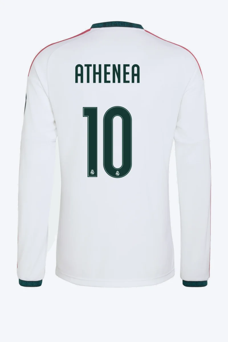 Athenea 10 Voetbalshirt - Real Madrid 26/27 Thuis Lange Mouw