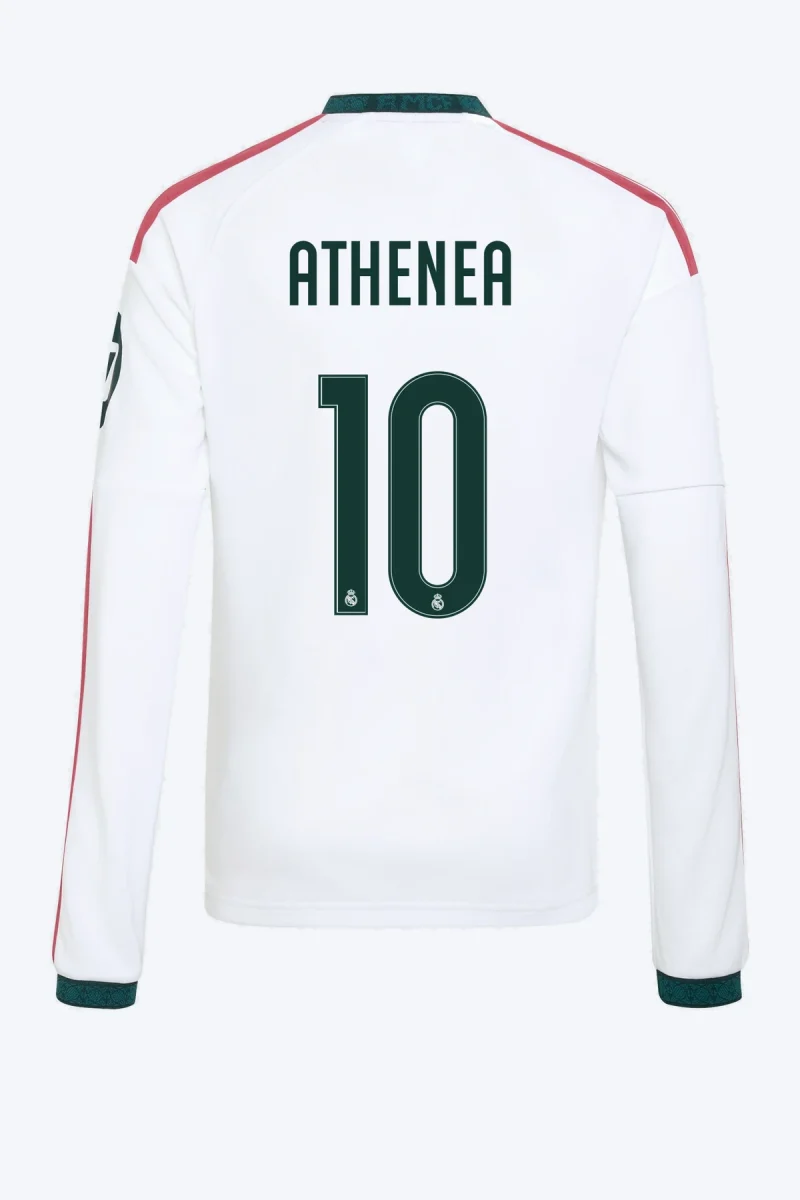 Athenea 10 Voetbalshirt - Real Madrid 26/27 Thuis Lange Mouw Kids