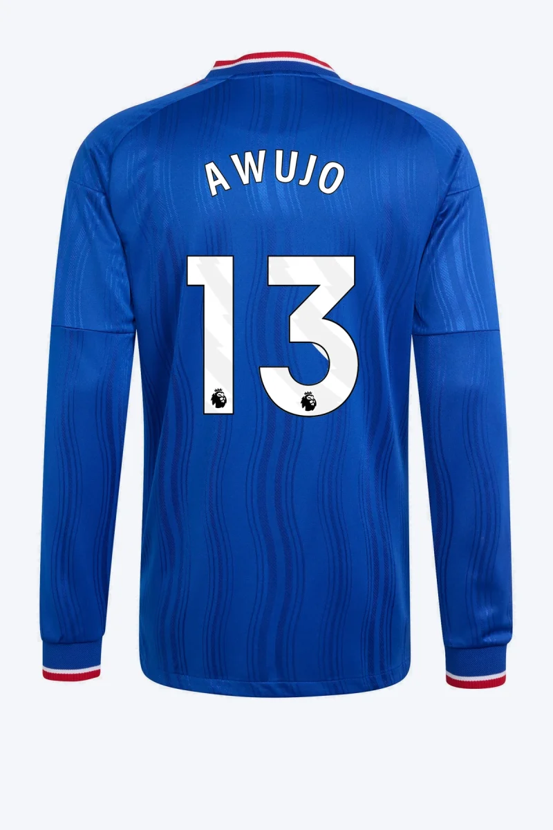 Awujo 13 Voetbalshirt - Manchester United 26/27 Uit Authentic Longsleeve
