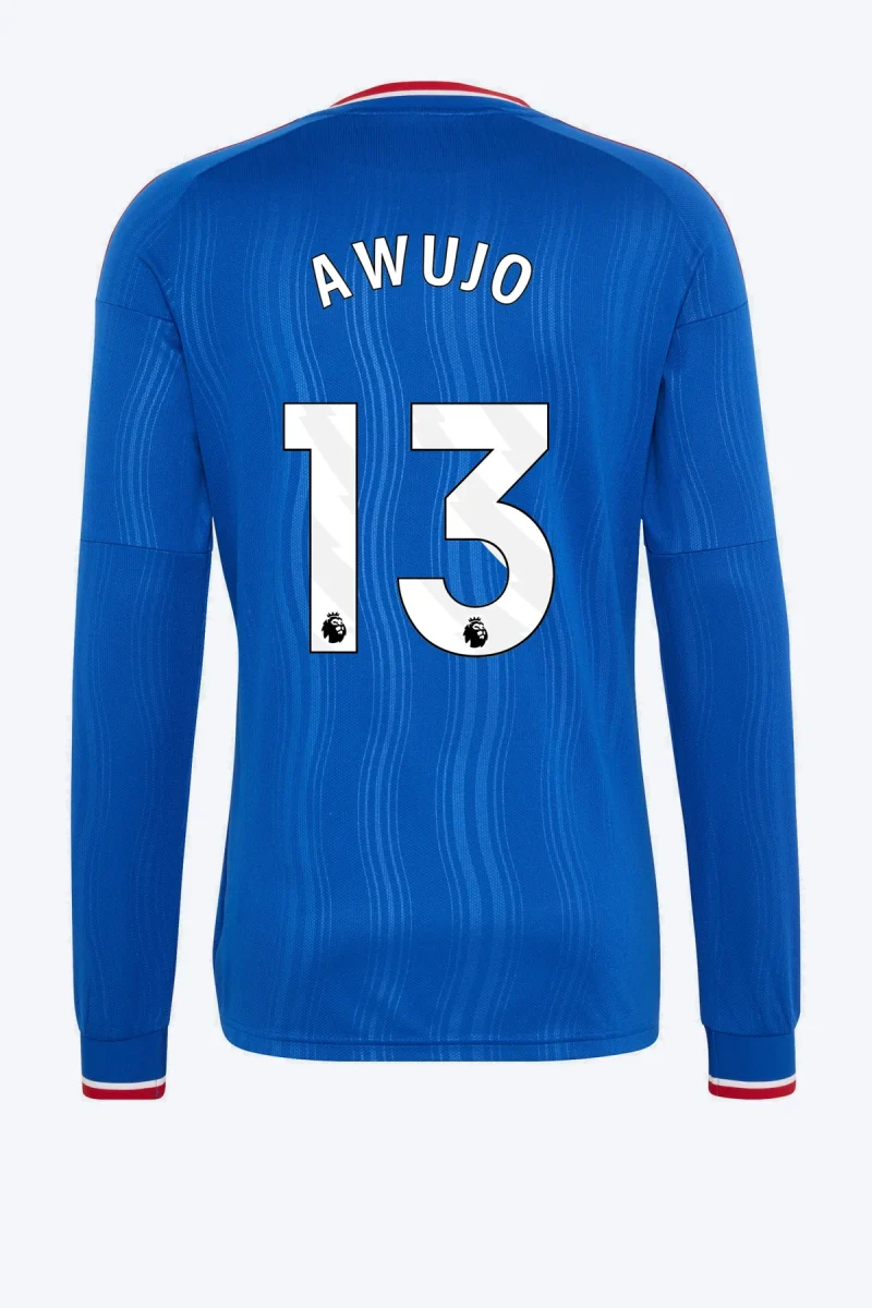 Awujo 13 Voetbalshirt - Manchester United 26/27 Uit Longsleeve