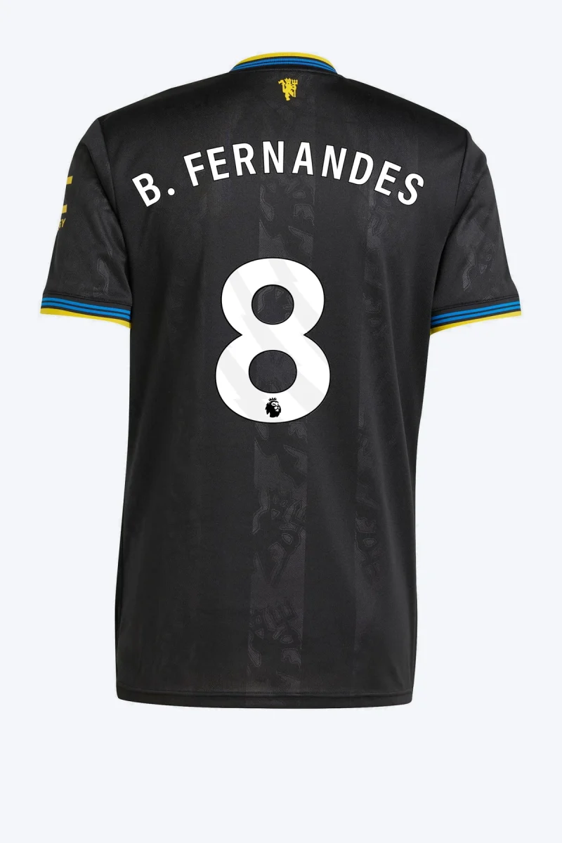 B. Fernandes 8 Voetbalshirt - Manchester United 25/26 Derde