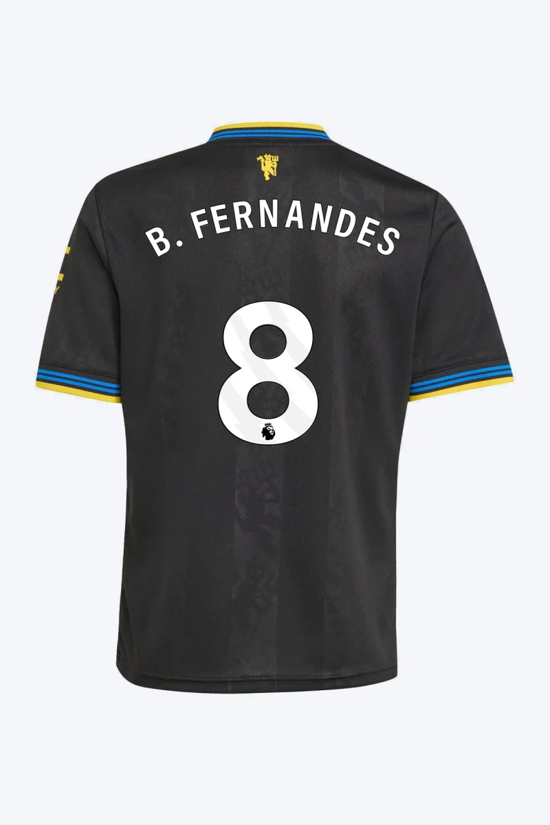 B. Fernandes 8 Voetbalshirt - Manchester United 25/26 Derde