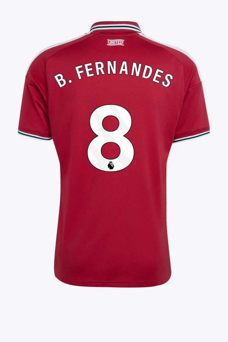 B. Fernandes 8 Voetbalshirt - Manchester United 26/27 Thuis