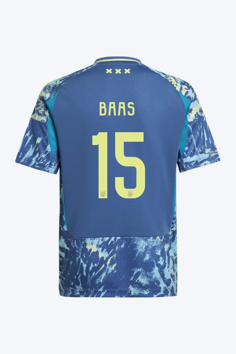 Baas 15 Voetbalshirt - Ajax Amsterdam 24/25 Uit Kids
