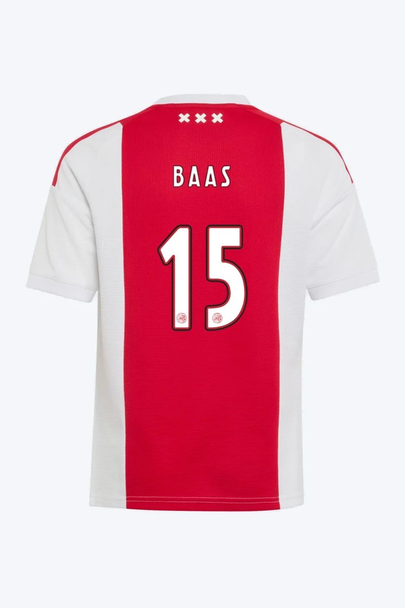 Baas 15 Voetbalshirt - Ajax Amsterdam 26/27 Thuis Kids