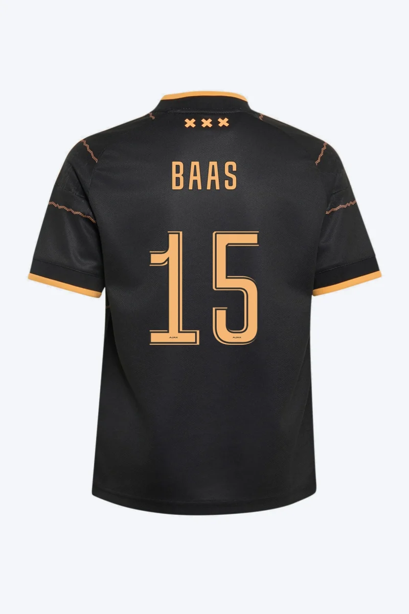 Baas 15 Voetbalshirt - Ajax Amsterdam 26/27 Uit Kids