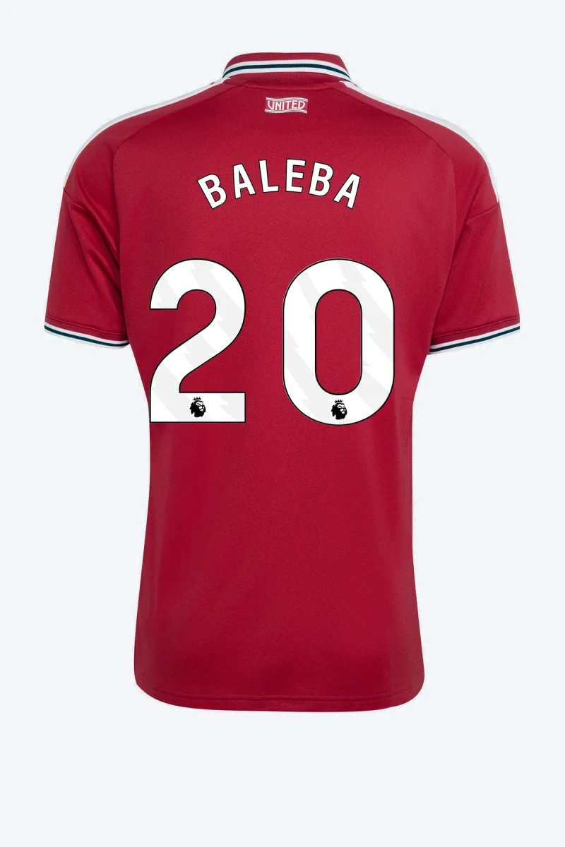 Baleba 20 Voetbalshirt - Manchester United 26/27 Thuis