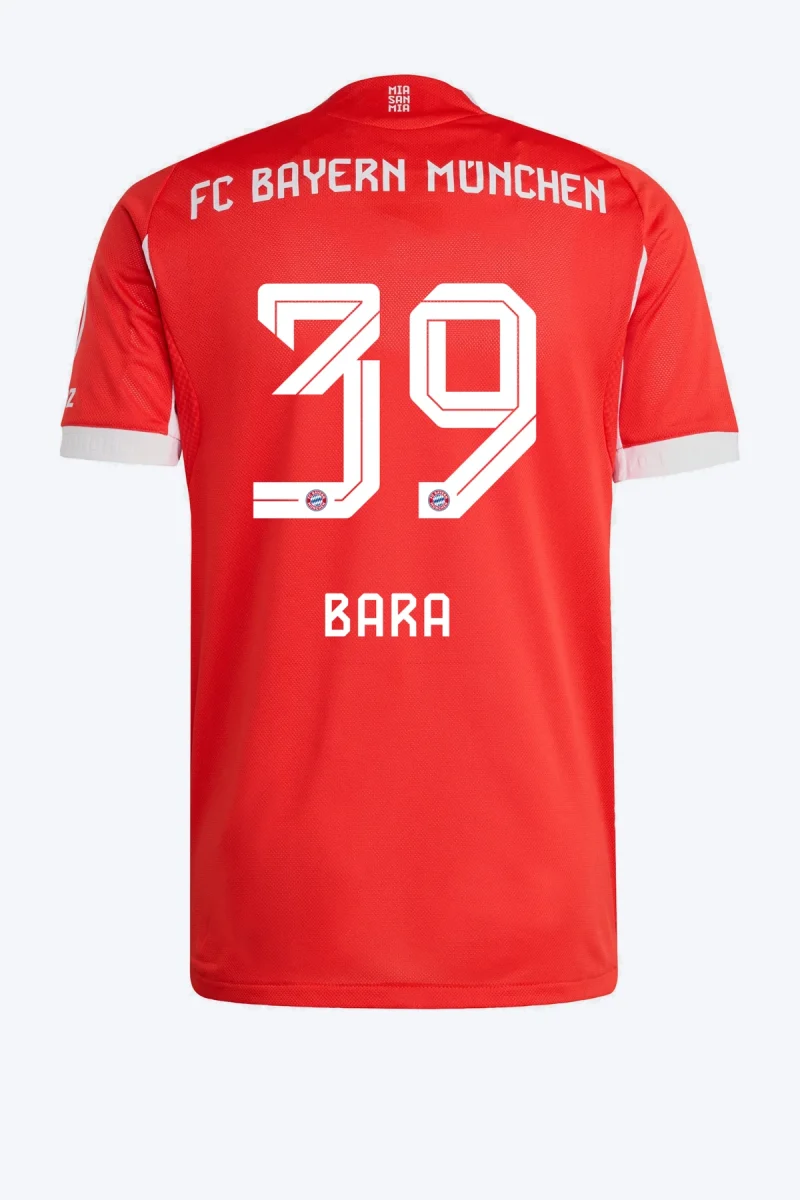 Bara 39 Voetbalshirt - FC Bayern 25/26 Thuis Authentic