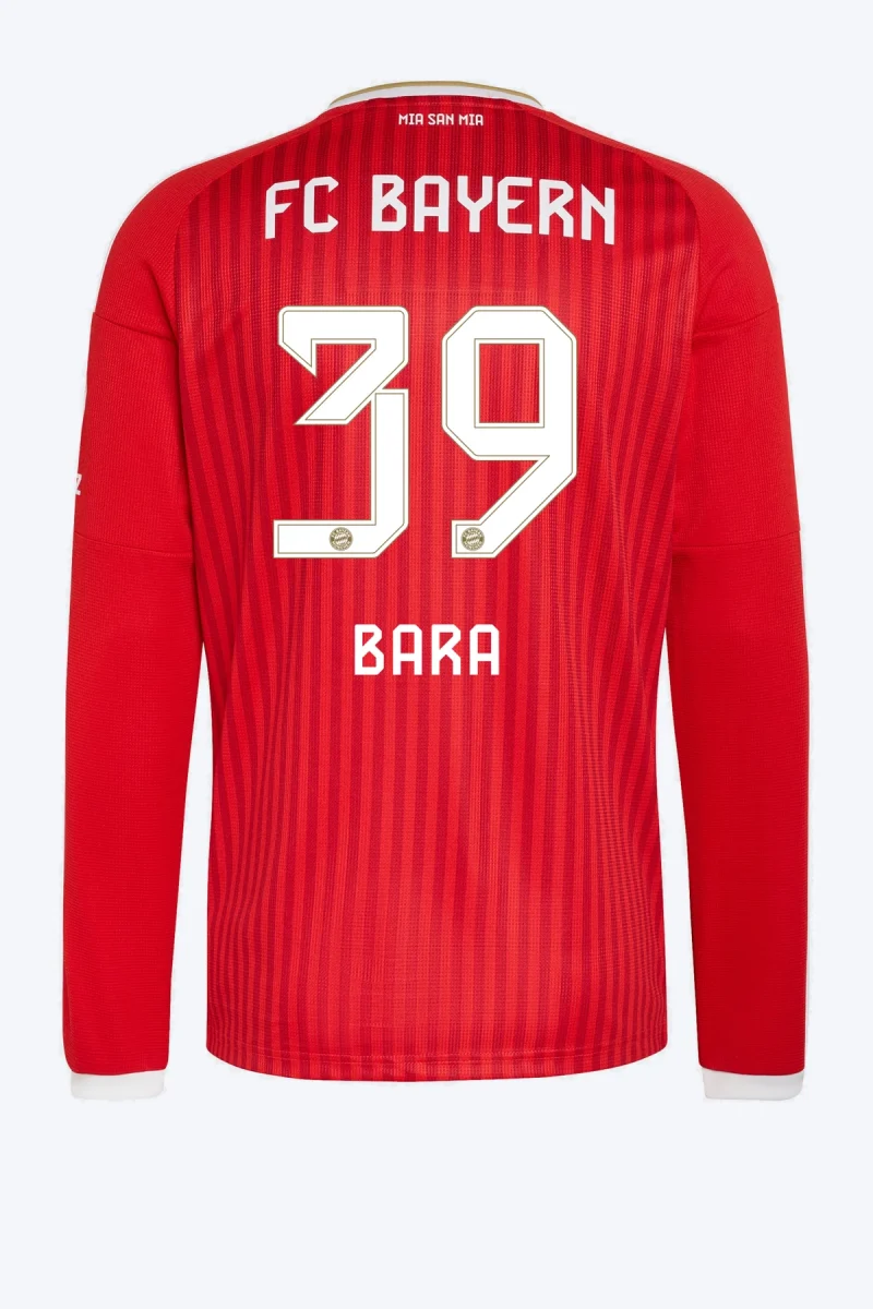 Bara 39 Voetbalshirt - FC Bayern 26/27 Thuis Lange Mouw