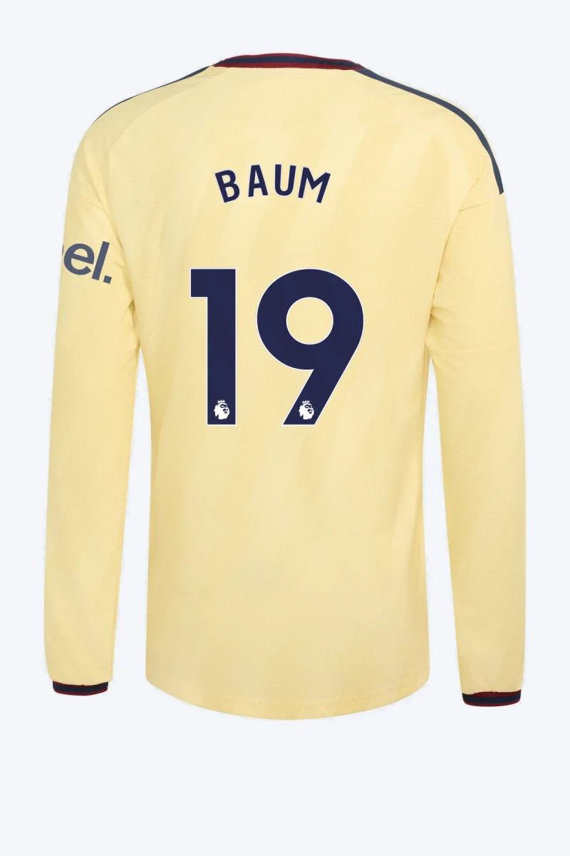 Baum 19 Voetbalshirt - Arsenal FC 26/27 Derde Authentic Longsleeve