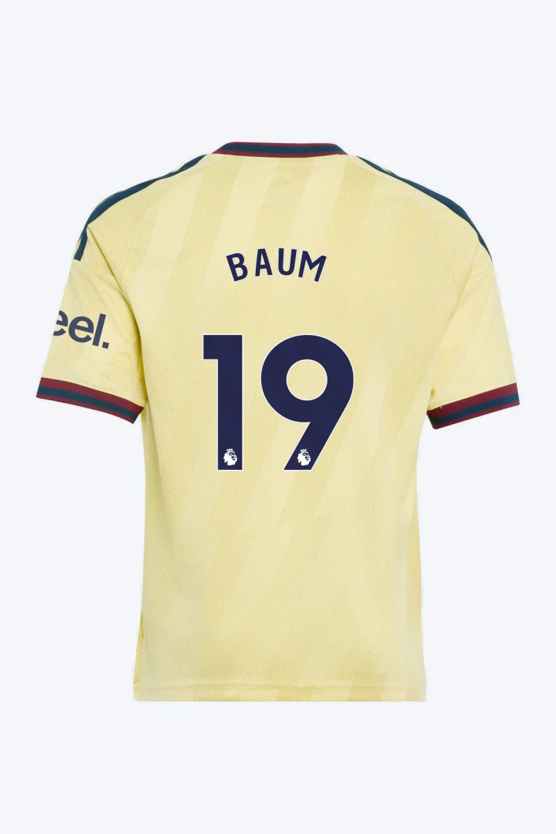 Baum 19 Voetbalshirt - Arsenal FC 26/27 Derde Kids