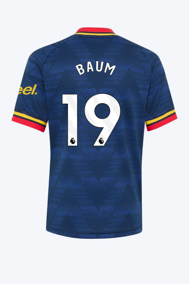 Baum 19 Voetbalshirt - Arsenal FC 26/27 Uit Kids