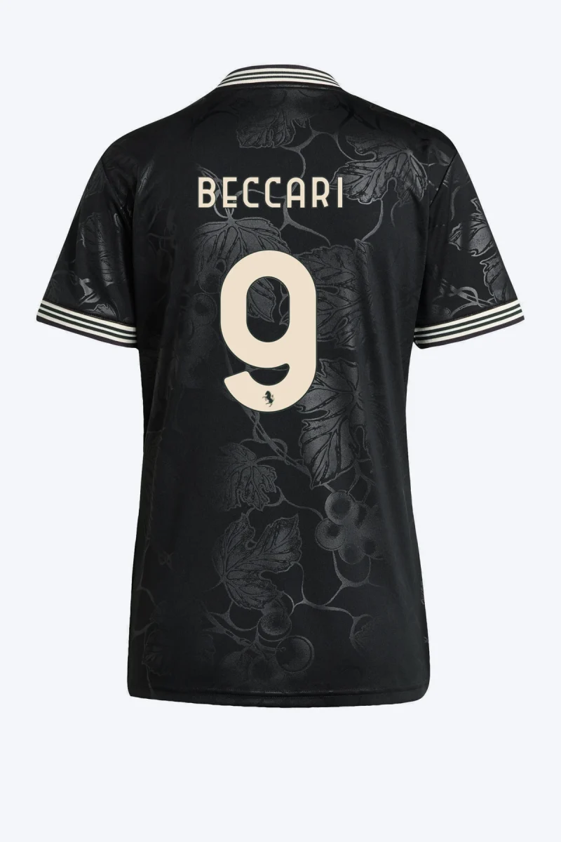 Beccari 9 Voetbalshirt - Juventus 25/26 Derde