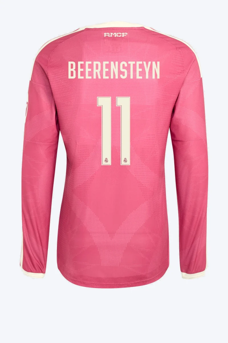 Beerensteyn 11 Voetbalshirt - Real Madrid 26/27 Derde Authentic Lange Mouw