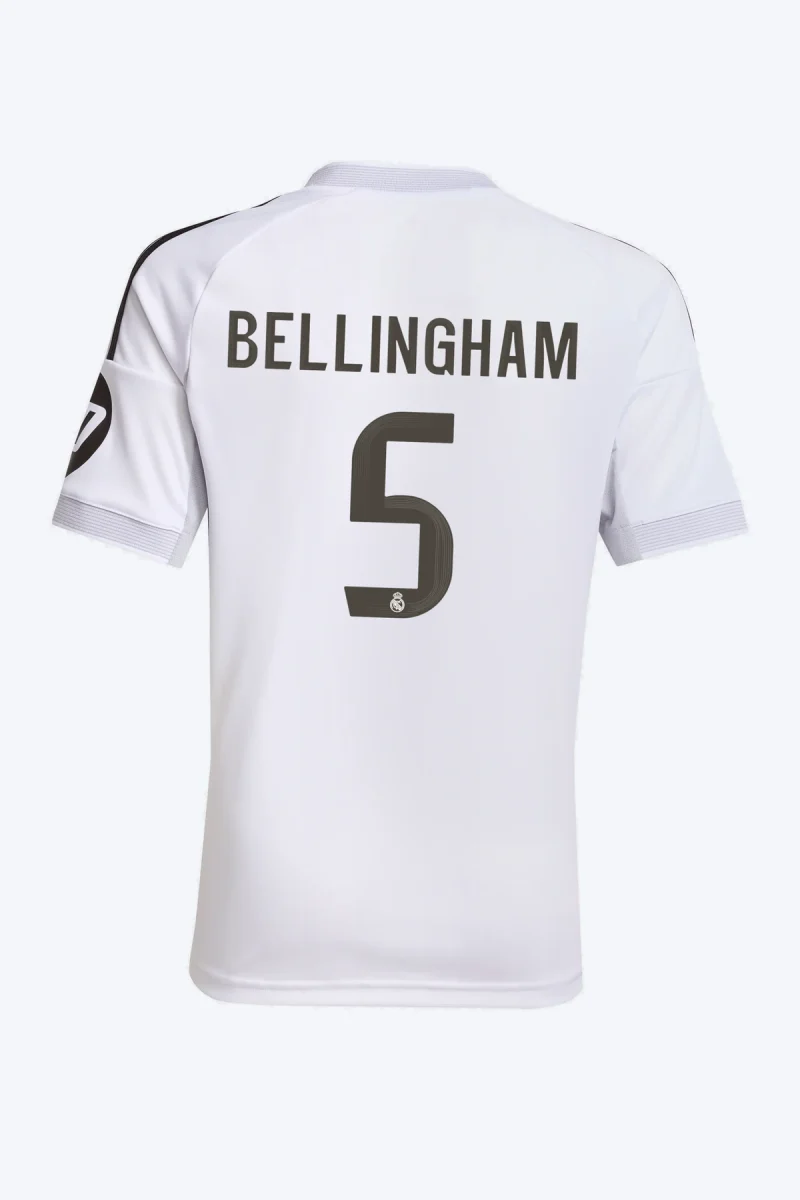 Bellingham 5 Voetbalshirt - Real Madrid 25/26 Thuis
