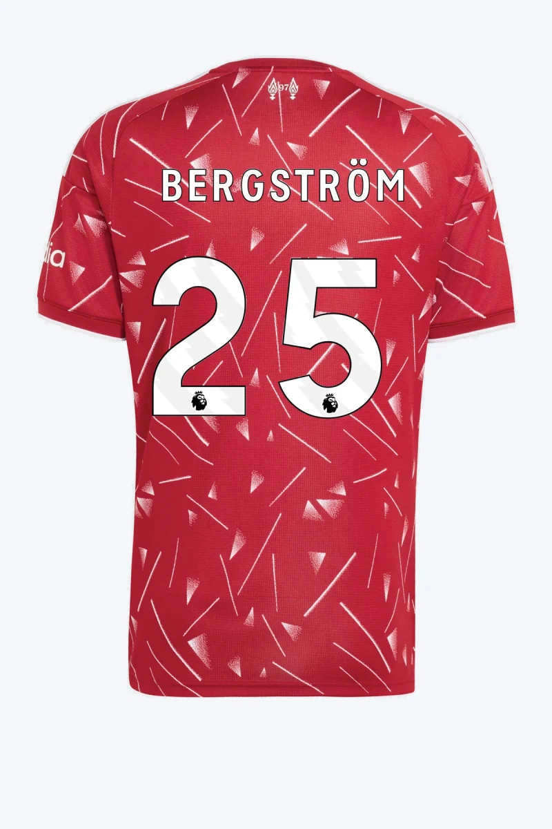 Bergström 25 Voetbalshirt - Liverpool FC 26/27 Thuis