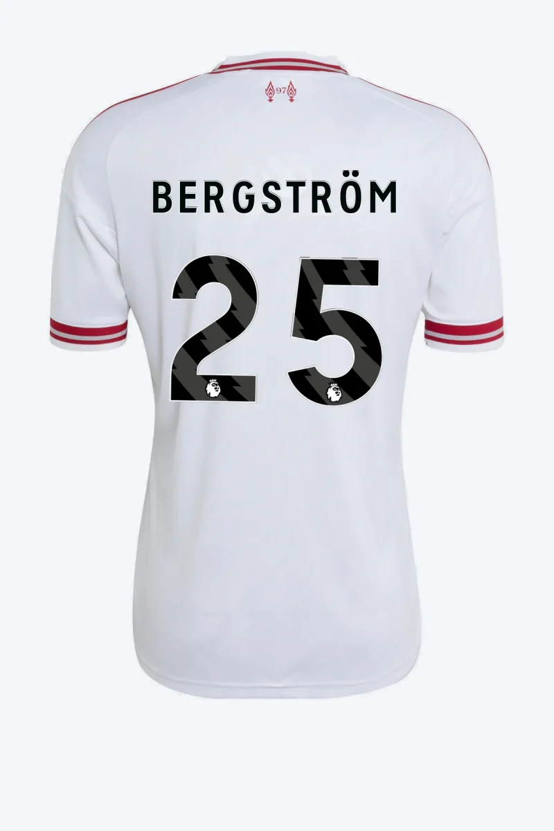 Bergström 25 Voetbalshirt - Liverpool FC 26/27 Uit