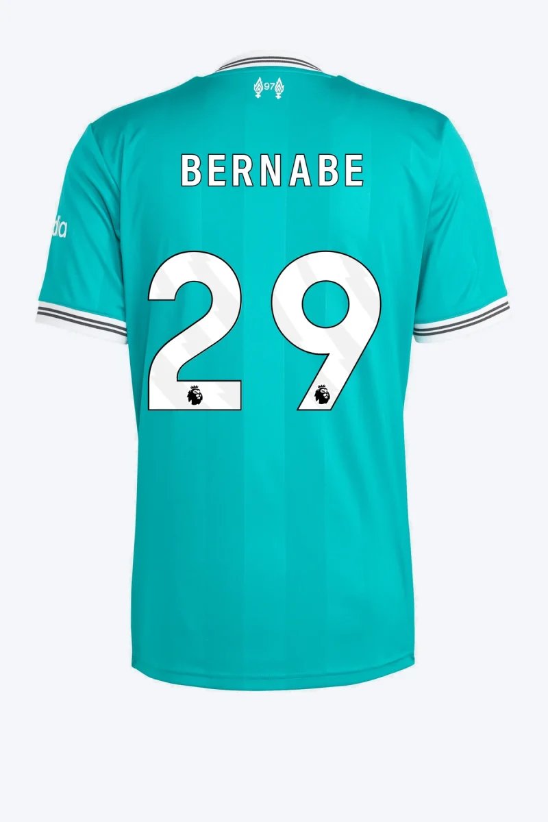 Bernabe 29 Voetbalshirt - Liverpool FC 25/26 Derde