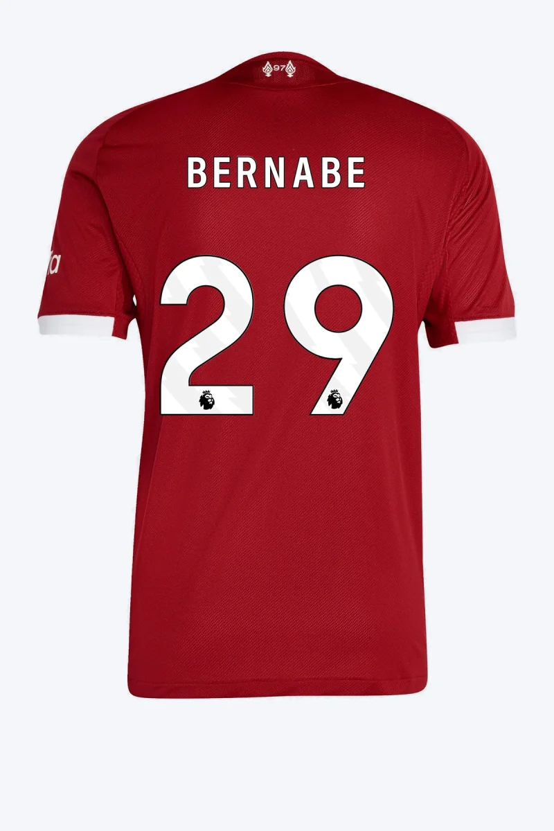 Bernabe 29 Voetbalshirt - Liverpool FC 25/26 Thuis Authentic