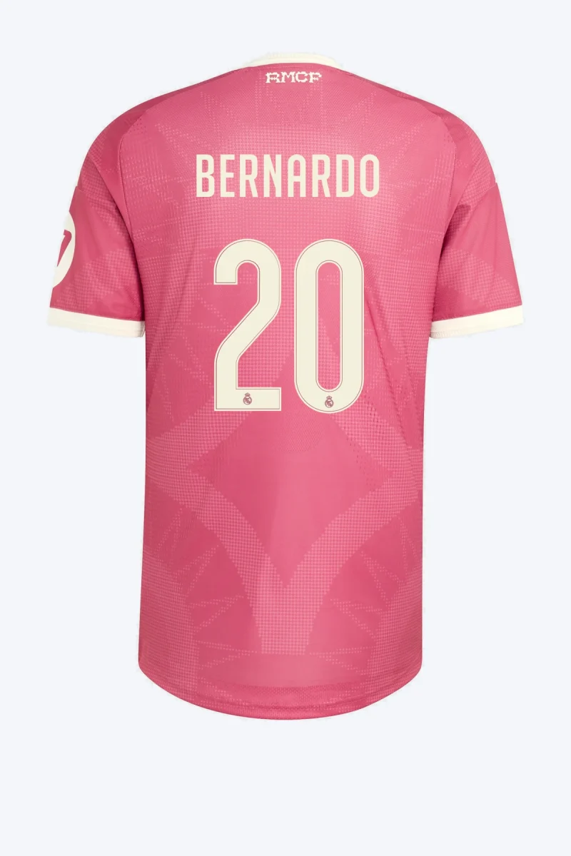 Bernardo 20 Voetbalshirt - Real Madrid 26/27 Derde Authentic