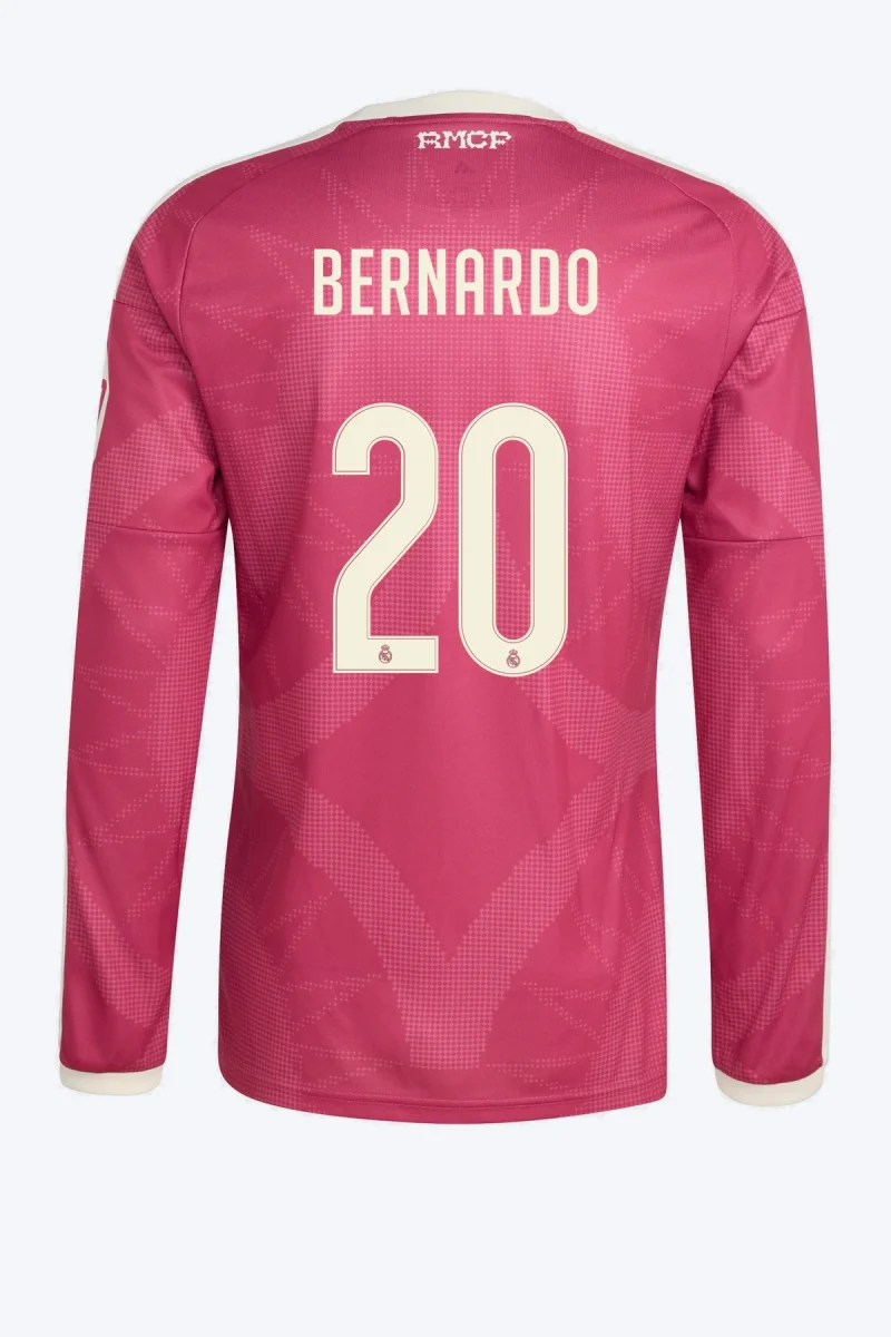 Bernardo 20 Voetbalshirt - Real Madrid 26/27 Derde Lange Mouw