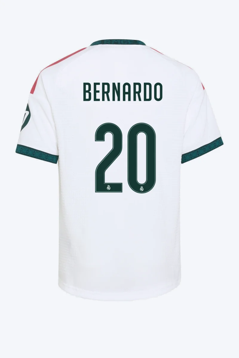Bernardo 20 Voetbalshirt - Real Madrid 26/27 Thuis Authentic Kids