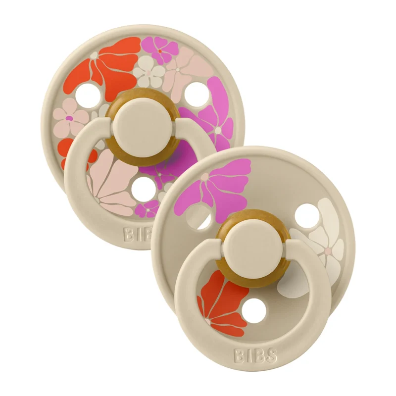 BIBS Studio Colour Morning Bloom 2 pack Vanilla