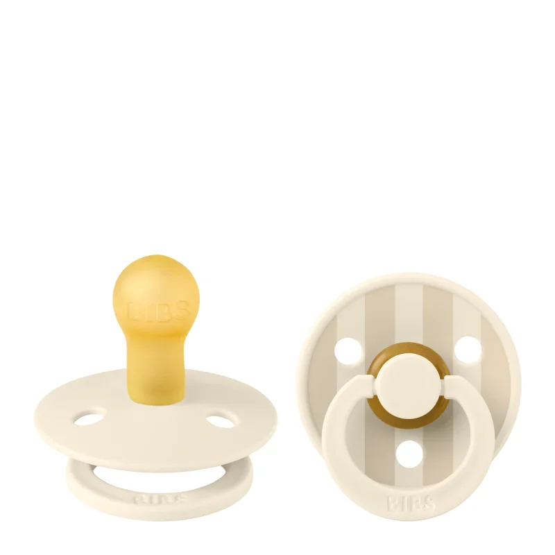 BIBS Studio Colour Pin 2 pack Ivory/Vanilla