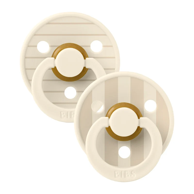 BIBS Studio Colour Pin 2 pack Ivory/Vanilla