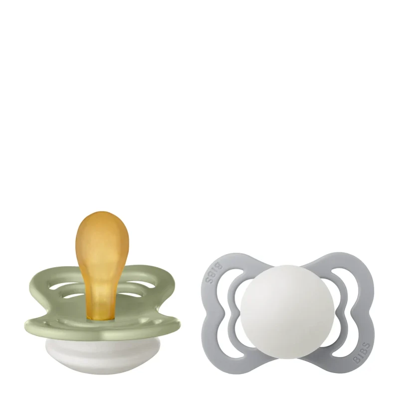 BIBS Supreme Symmetrical Sage/Cloud Glow 6-18 mnd