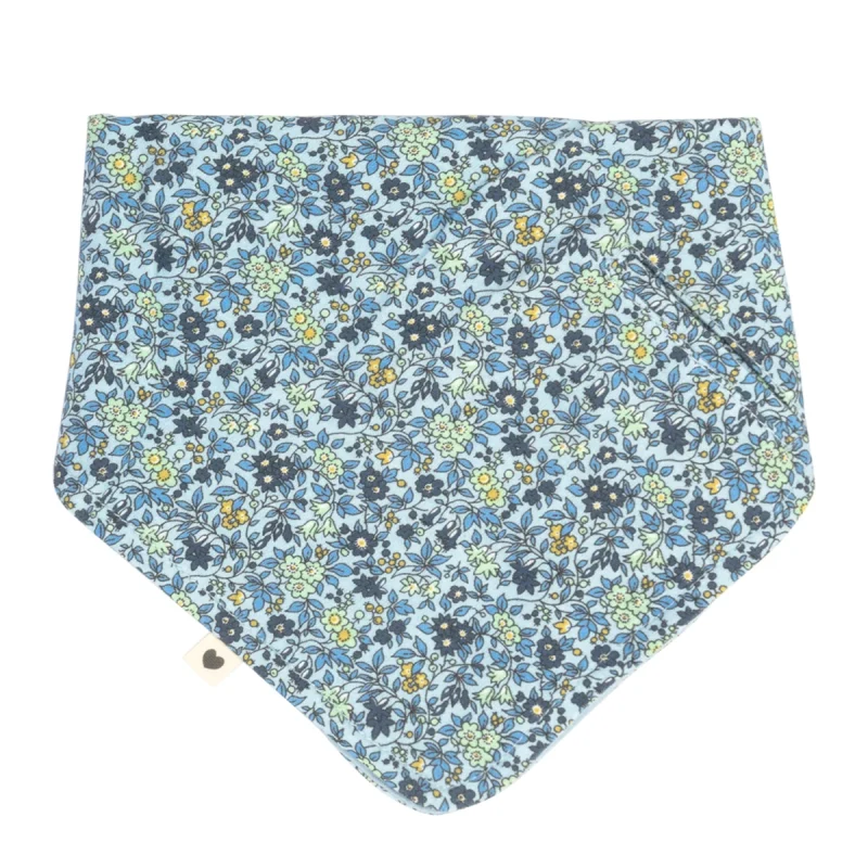 BIBS x Liberty Bandana Bib Camomile Lawn Baby Blue