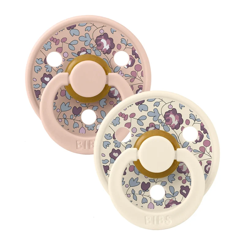BIBS x LIBERTY Colour 2 Pack Eloise - Blush Mix
