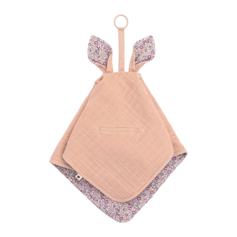 BIBS x Liberty knuffeldoekje - Eloise blush