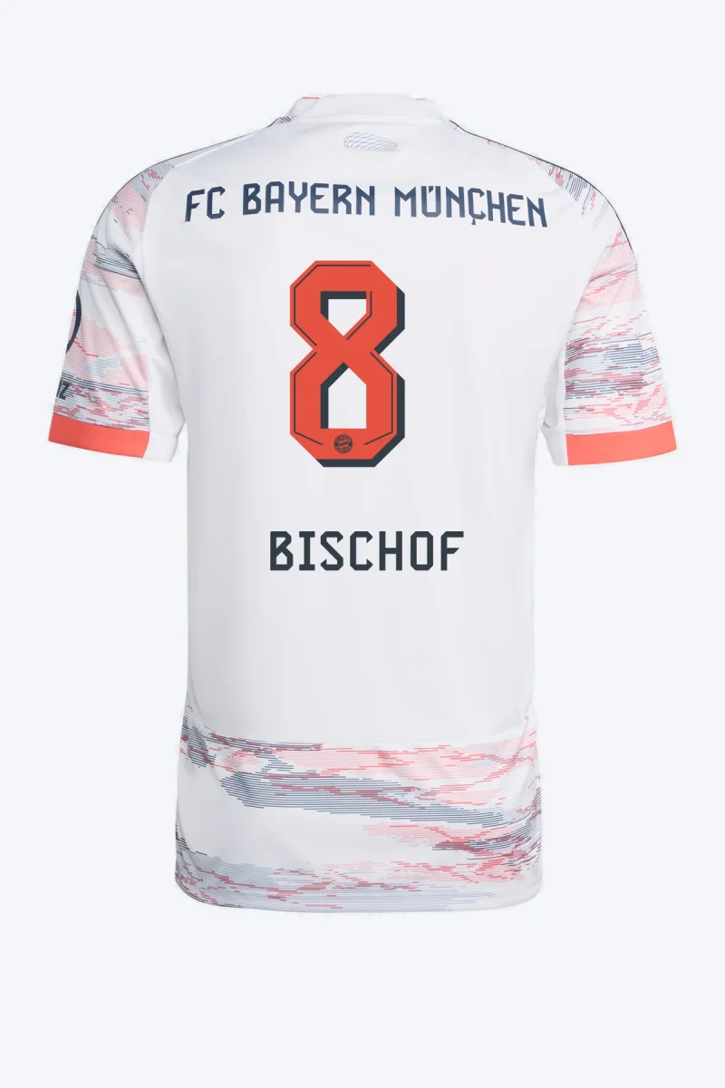Bischof 8 Voetbalshirt - FC Bayern 25/26 Uit