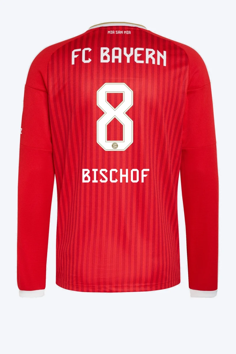 Bischof 8 Voetbalshirt - FC Bayern 26/27 Thuis Lange Mouw