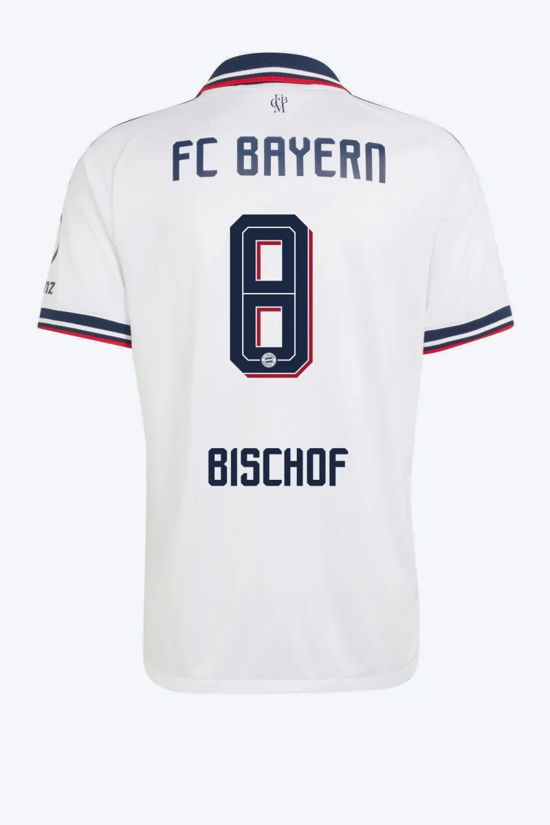 Bischof 8 Voetbalshirt - FC Bayern 26/27 Uit Authentic