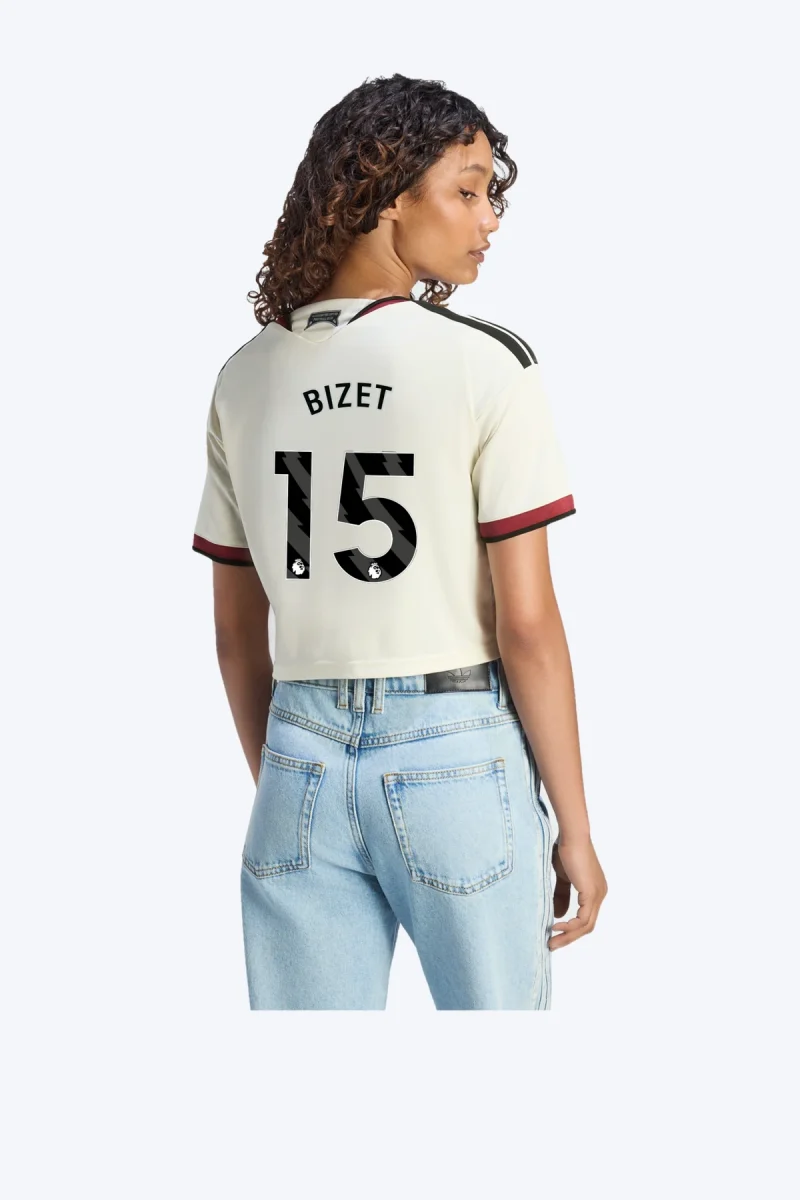 Bizet 15 Voetbalshirt - Manchester United 26/27 Derde Crop Top