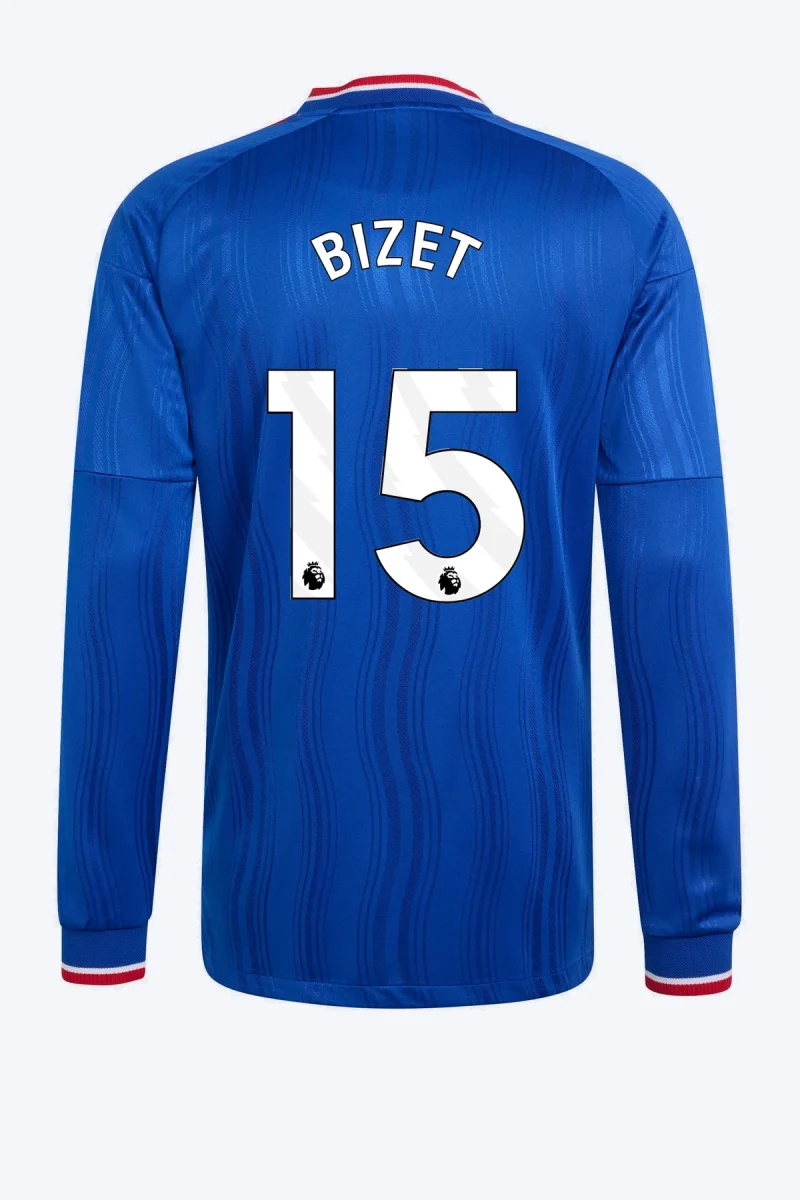 Bizet 15 Voetbalshirt - Manchester United 26/27 Uit Authentic Longsleeve