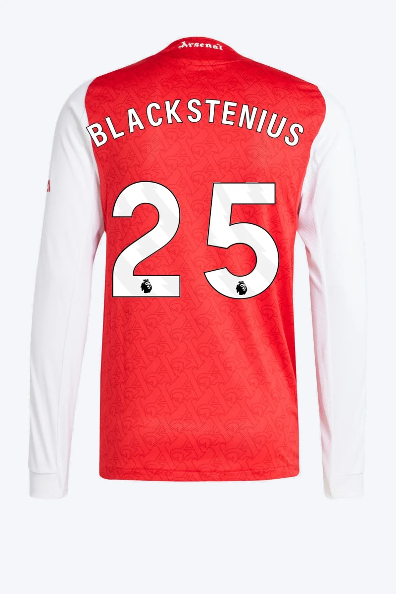 Blackstenius 25 Voetbalshirt - Arsenal 25/26 Lange Mouw Thuis Authentic