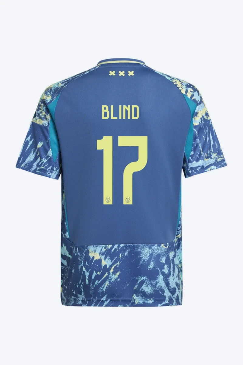 Blind 17 Voetbalshirt - Ajax Amsterdam 24/25 Uit Kids