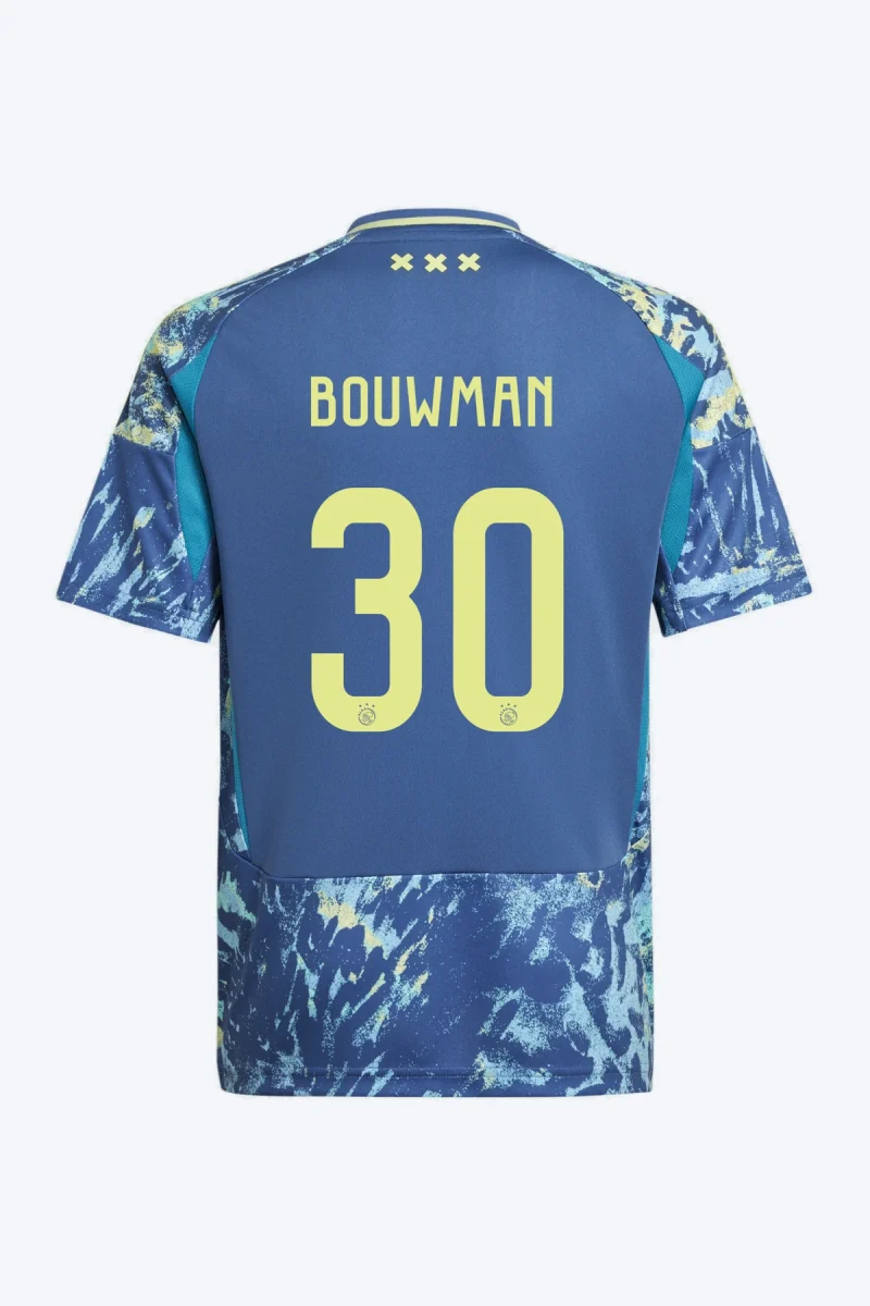 Bouwman 30 Voetbalshirt - Ajax Amsterdam 24/25 Uit Kids