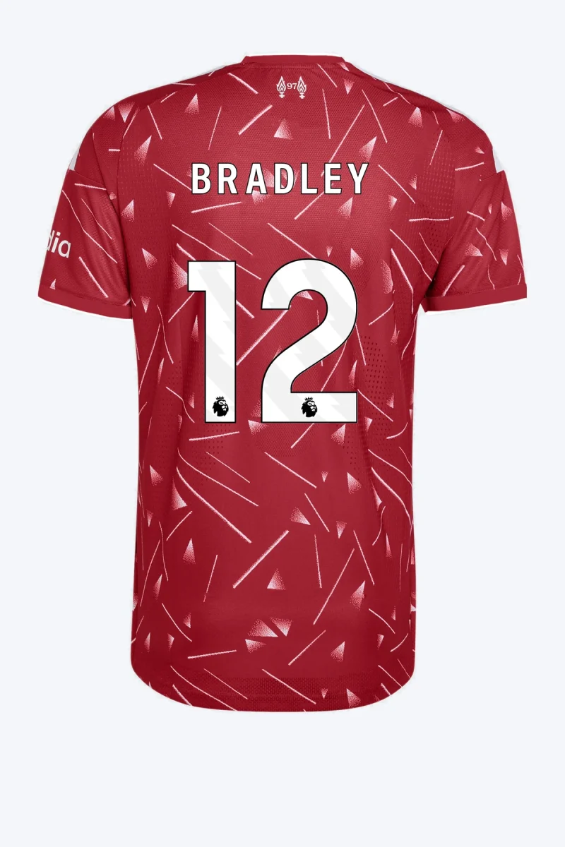 Bradley 12 Voetbalshirt - Liverpool FC 26/27 Thuis Authentic