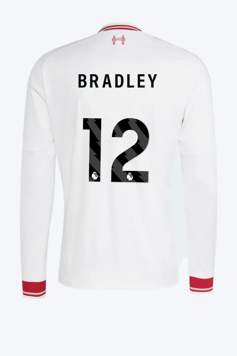 Bradley 12 Voetbalshirt - Liverpool FC 26/27 Uit Longsleeve