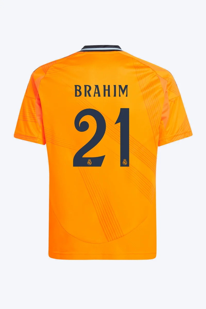 Brahim 21 Voetbalshirt - Real Madrid 24/25 Uit Kids