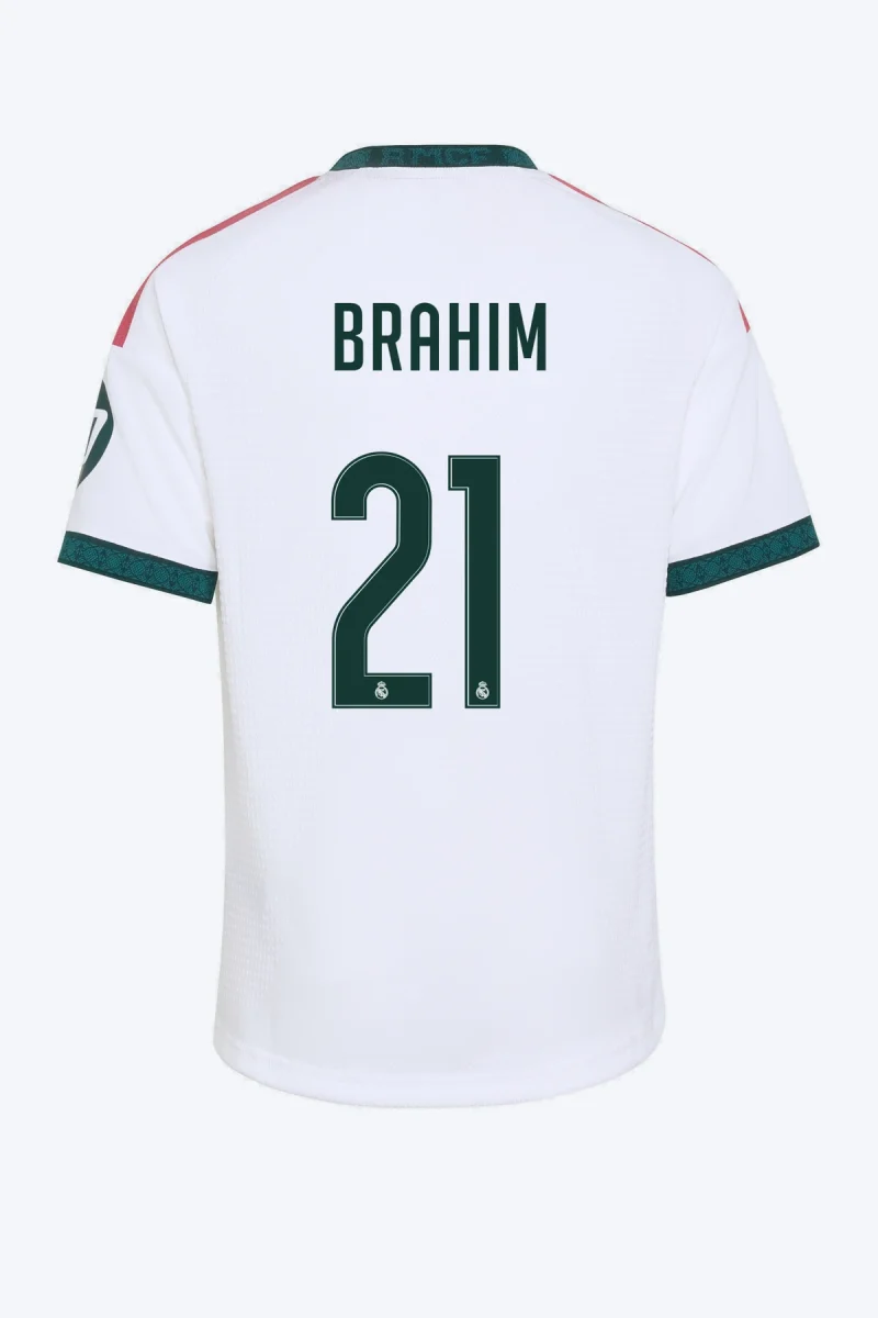 Brahim 21 Voetbalshirt - Real Madrid 26/27 Thuis Kids