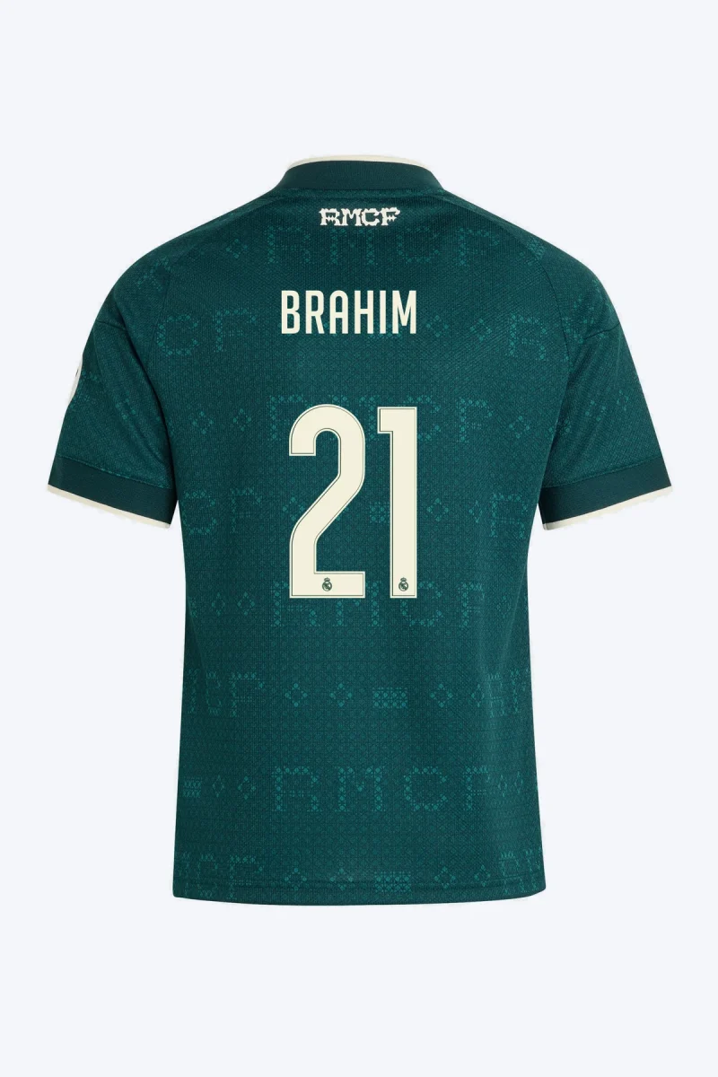 Brahim 21 Voetbalshirt - Real Madrid 26/27 Uit Kids