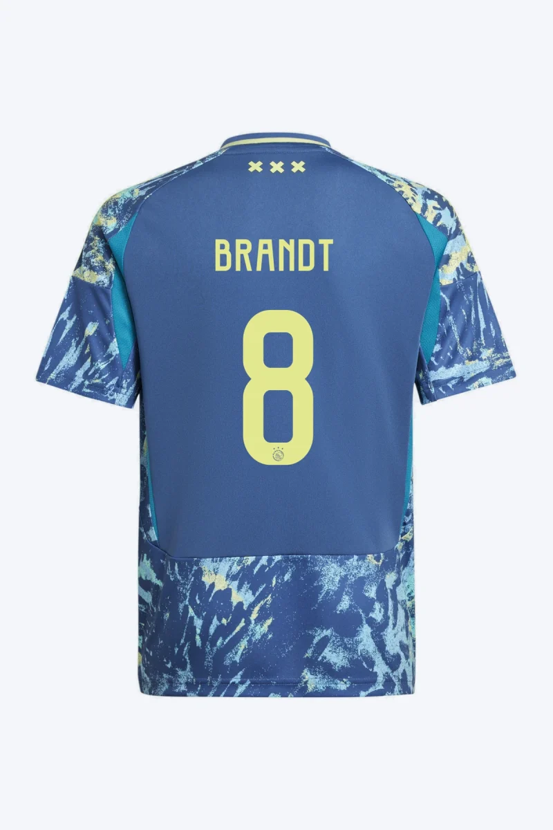 Brandt 8 Voetbalshirt - Ajax Amsterdam 24/25 Uit Kids