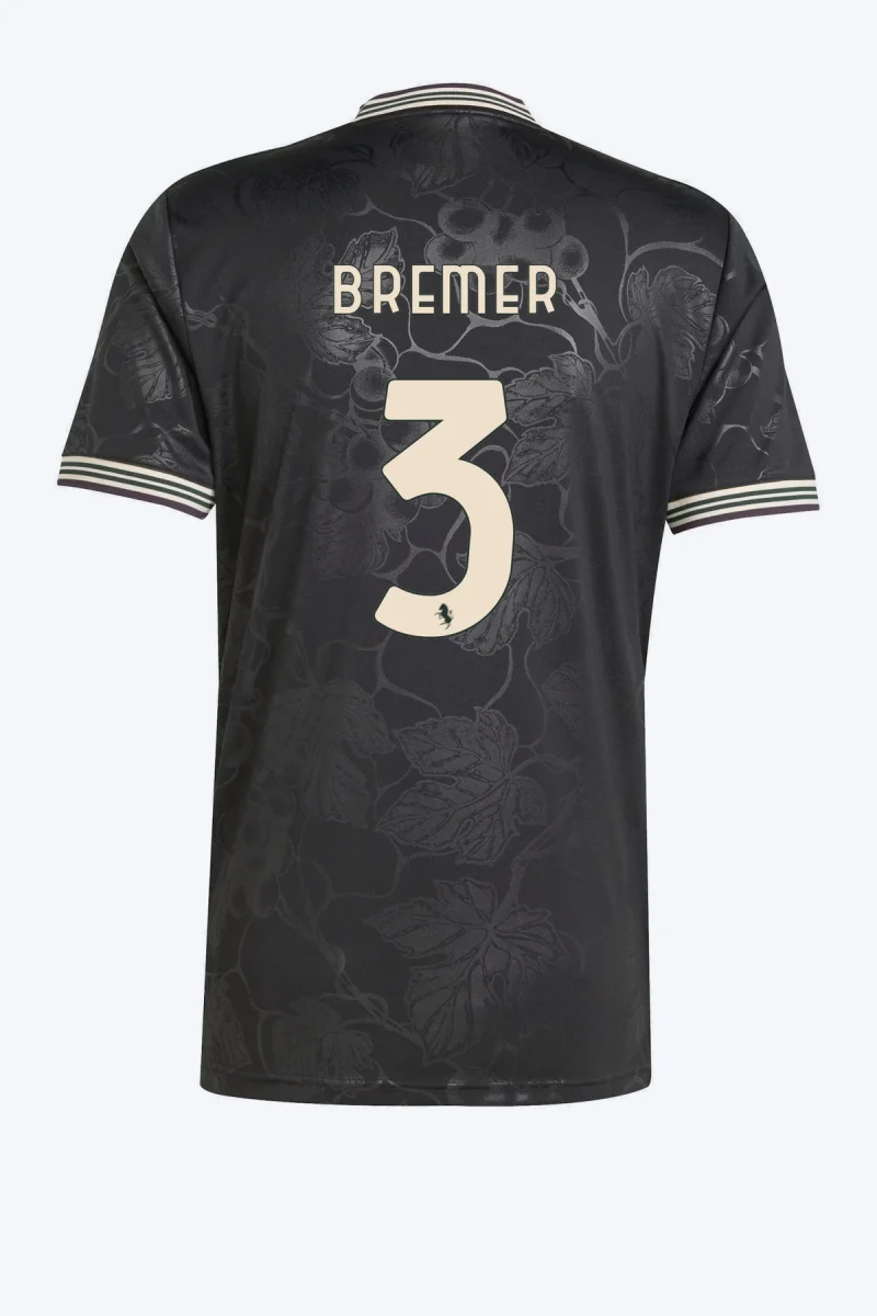 Bremer 3 Voetbalshirt - Juventus 25/26 Derde