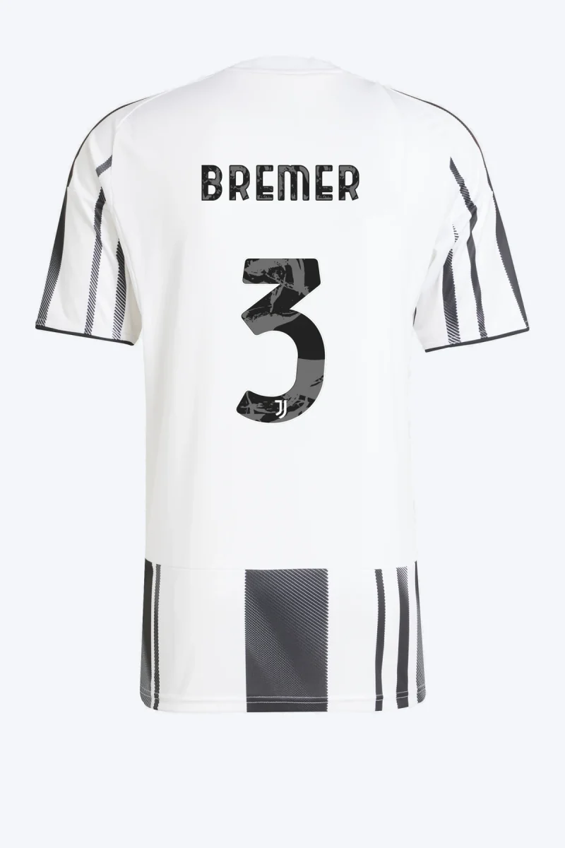Bremer 3 Voetbalshirt - Juventus 25/26 Thuis